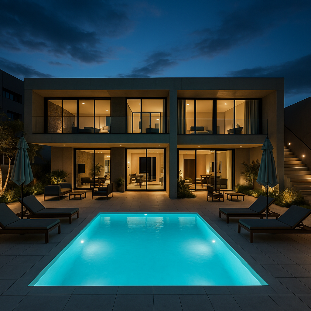 Sistemi di illuminazione per piscine